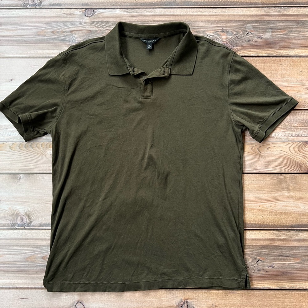 Banana Republic Brown Polo Shirt